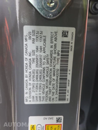 2024 Honda CR-V LX - miniatura 14