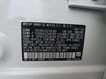2024 Honda HR-V EX-L - miniatura 5