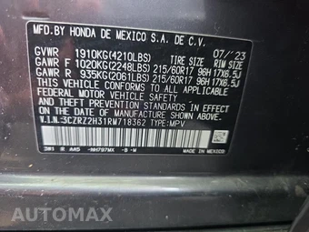 2024 Honda HR-V LX - miniatura 17