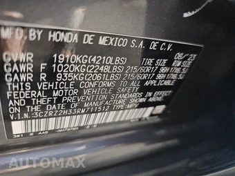2024 Honda HR-V LX - miniatura 15