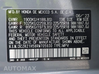 2024 Honda HR-V Sport - miniatura 14