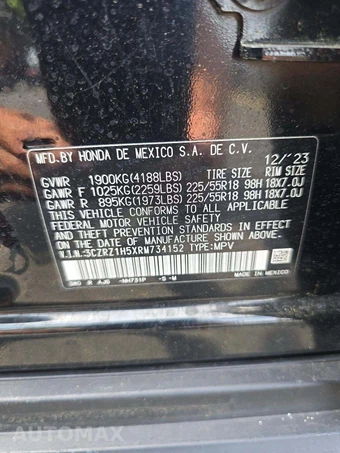 2024 Honda HR-V Sport - miniatura 5
