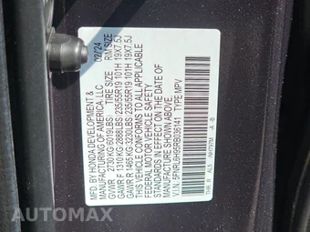 2024 Honda Odyssey Elite 118.1" WB - miniatura 15