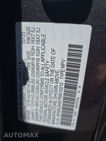 2024 Honda Odyssey EX-L 118.1" WB - miniatura 5