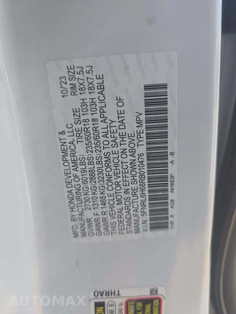 2024 Honda Odyssey EX-L 118.1" WB - miniatura 2