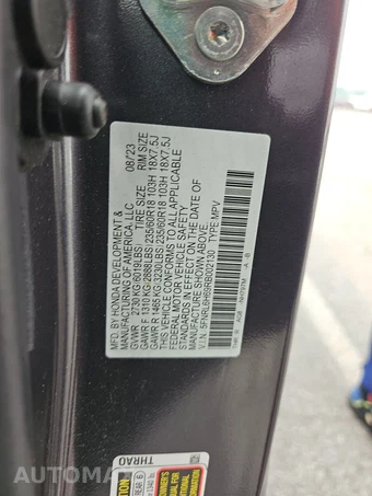 2024 Honda Odyssey EX-L 118.1" WB - miniatura 15