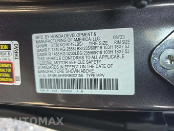 2024 Honda Odyssey EX-L 118.1" WB - miniatura 2