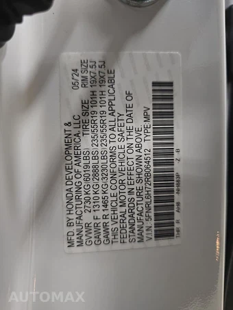 2024 Honda Odyssey Sport 118.1" WB - miniatura 15