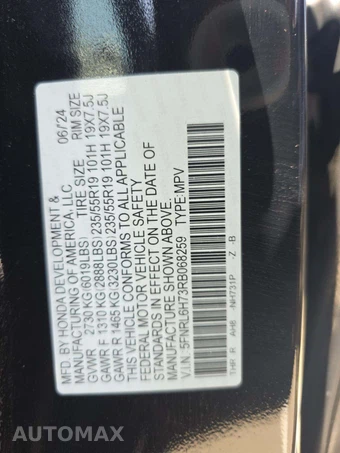 2024 Honda Odyssey Sport 118.1" WB - miniatura 5