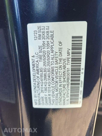 2024 Honda Pilot Elite - miniatura 2