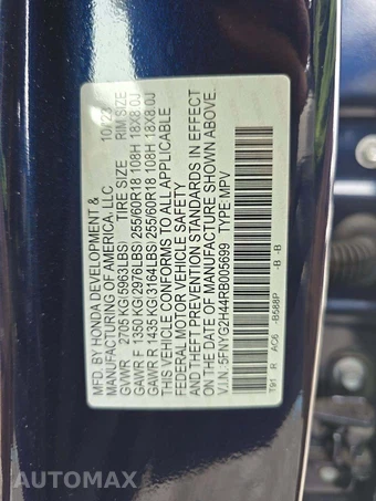 2024 Honda Pilot EX-L 8-Passenger - miniatura 2