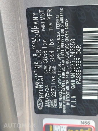2024 Hyundai Elantra SEL - miniatura 14