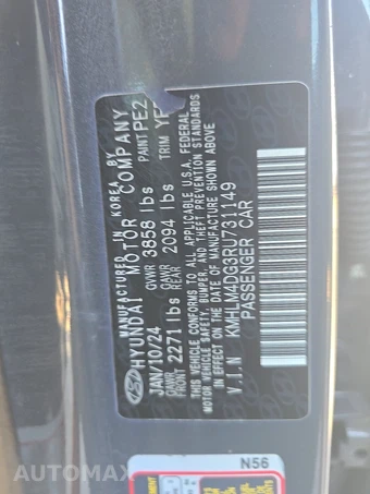 2024 Hyundai Elantra SEL - miniatura 15