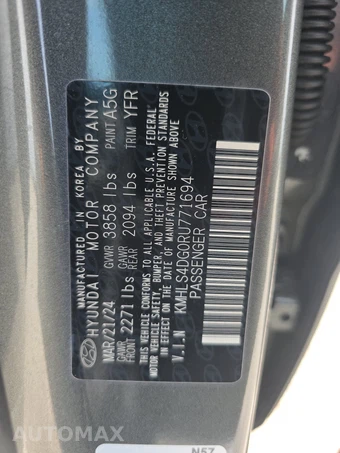 2024 Hyundai Elantra SEL - miniatura 14