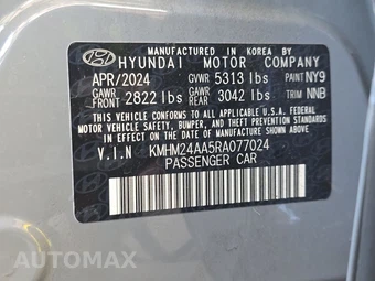 2024 Hyundai IONIQ 6 SE - miniatura 14