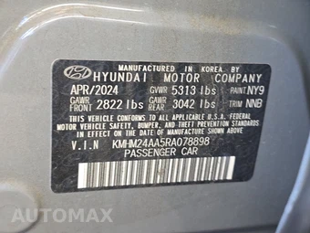 2024 Hyundai IONIQ 6 SE - miniatura 14