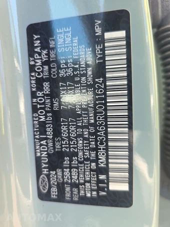 2024 Hyundai Kona Electric SEL - miniatura 14