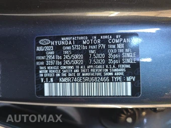 2024 Hyundai Palisade Calligraphy – miniatura 15
