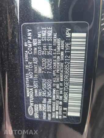 2024 Hyundai Palisade Calligraphy – miniatura 15