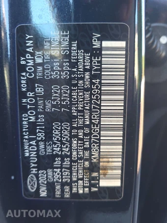 2024 Hyundai Palisade Calligraphy – miniatura 15