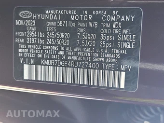 2024 Hyundai Palisade Calligraphy – miniatura 15