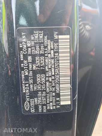 2024 Hyundai Palisade Calligraphy - miniatura 15