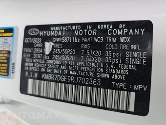 2024 Hyundai Palisade Calligraphy - miniatura 14
