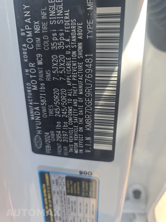2024 Hyundai Palisade Calligraphy – miniatura 15