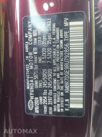 2024 Hyundai Palisade Calligraphy – miniatura 22