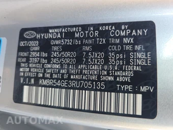 2024 Hyundai Palisade Limited - miniatura 15