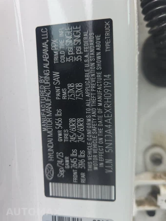 2024 Hyundai Santa Cruz SE Crew Cab Short Bed - miniatura 14
