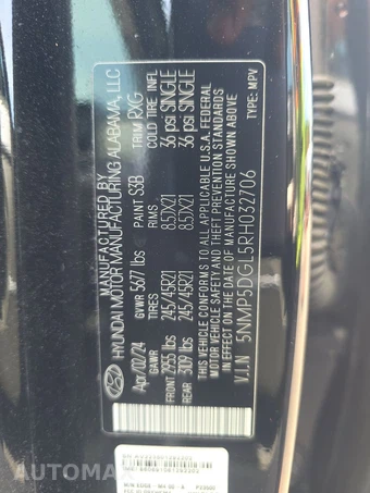 2024 Hyundai Santa Fe Calligraphy - miniatura 15