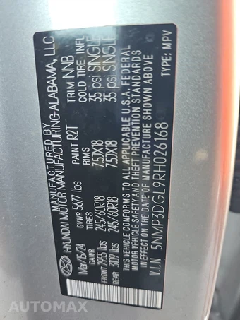 2024 Hyundai Santa Fe XRT - miniatura 15