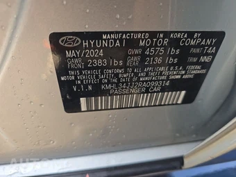 2024 Hyundai Sonata Hybrid SEL - miniatura 15