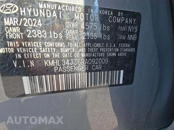2024 Hyundai Sonata Hybrid SEL - miniatura 5