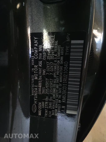 2024 Hyundai Tucson Hybrid Blue - miniatura 14