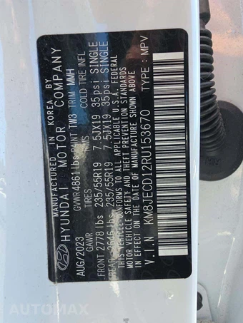 2024 Hyundai Tucson Hybrid Limited - miniatura 2