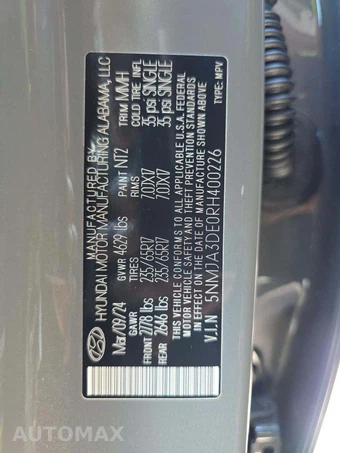 2024 Hyundai Tucson SE - miniatura 5