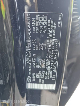 2024 Hyundai Tucson SE - miniatura 14