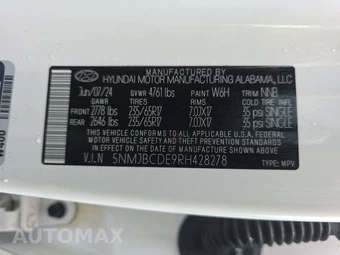 2024 Hyundai Tucson SEL - miniatura 14