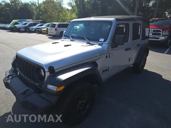2024 Jeep Wrangler 4 Door Sport S - car from the USA, Manheim Buy-Now listing at AUTOMAX