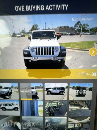 2024 Jeep Wrangler 4 Door Sport S - car from the USA, Manheim Buy-Now listing at AUTOMAX