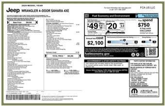 2024 Jeep Wrangler 4xe 4 Door Sahara - miniatura 19