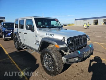 2024 Jeep Wrangler 4xe 4 Door Willys - miniatura 3