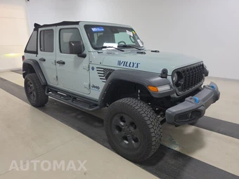 2024 Jeep Wrangler 4xe 4 Door Willys - miniatura 3