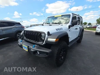 2024 Jeep Wrangler 4xe 4 Door Willys - samochód z USA z aukcji Manheim, oferta Kup Teraz w AUTOMAX