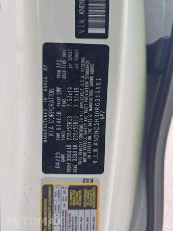 2024 Kia Carnival MPV EX 121.7" WB - miniatura 2