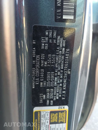 2024 Kia Carnival MPV EX 121.7" WB - miniatura 15
