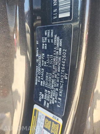 2024 Kia Carnival MPV EX 121.7" WB - miniatura 15