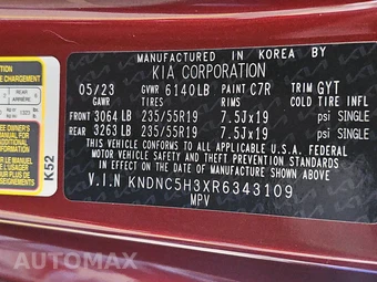 2024 Kia Carnival MPV EX 121.7" WB - miniatura 15